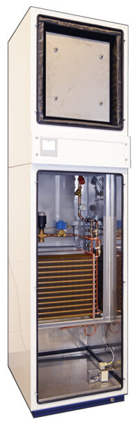 Standgerät mit Quellluftauslass, Hygienegerät für den Krankenhausbereich